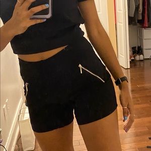 Black chic shorts